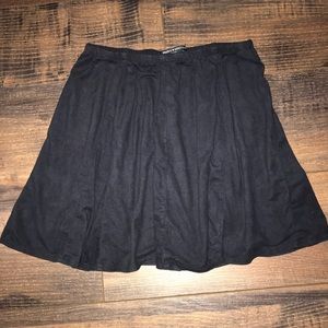 Brandy Melville suede skirt